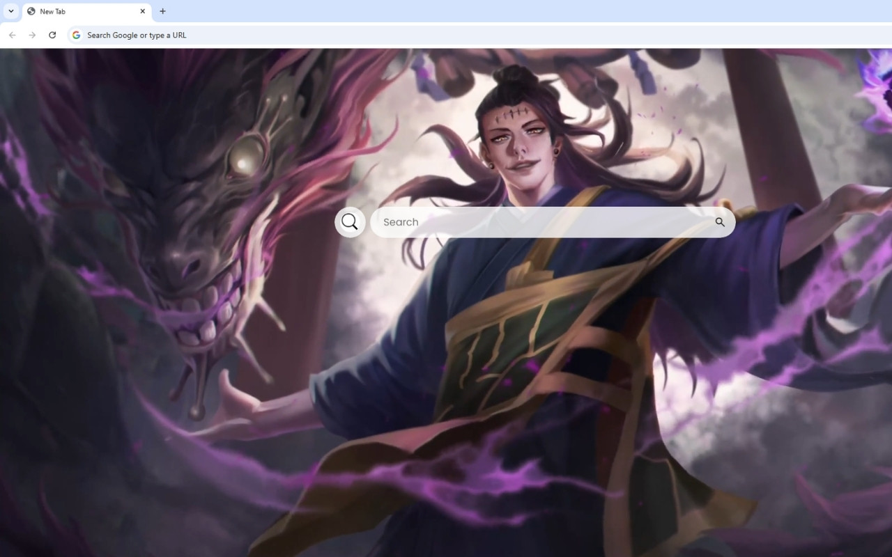 Suguru Geto Live Wallpaper chrome谷歌浏览器插件_扩展第2张截图