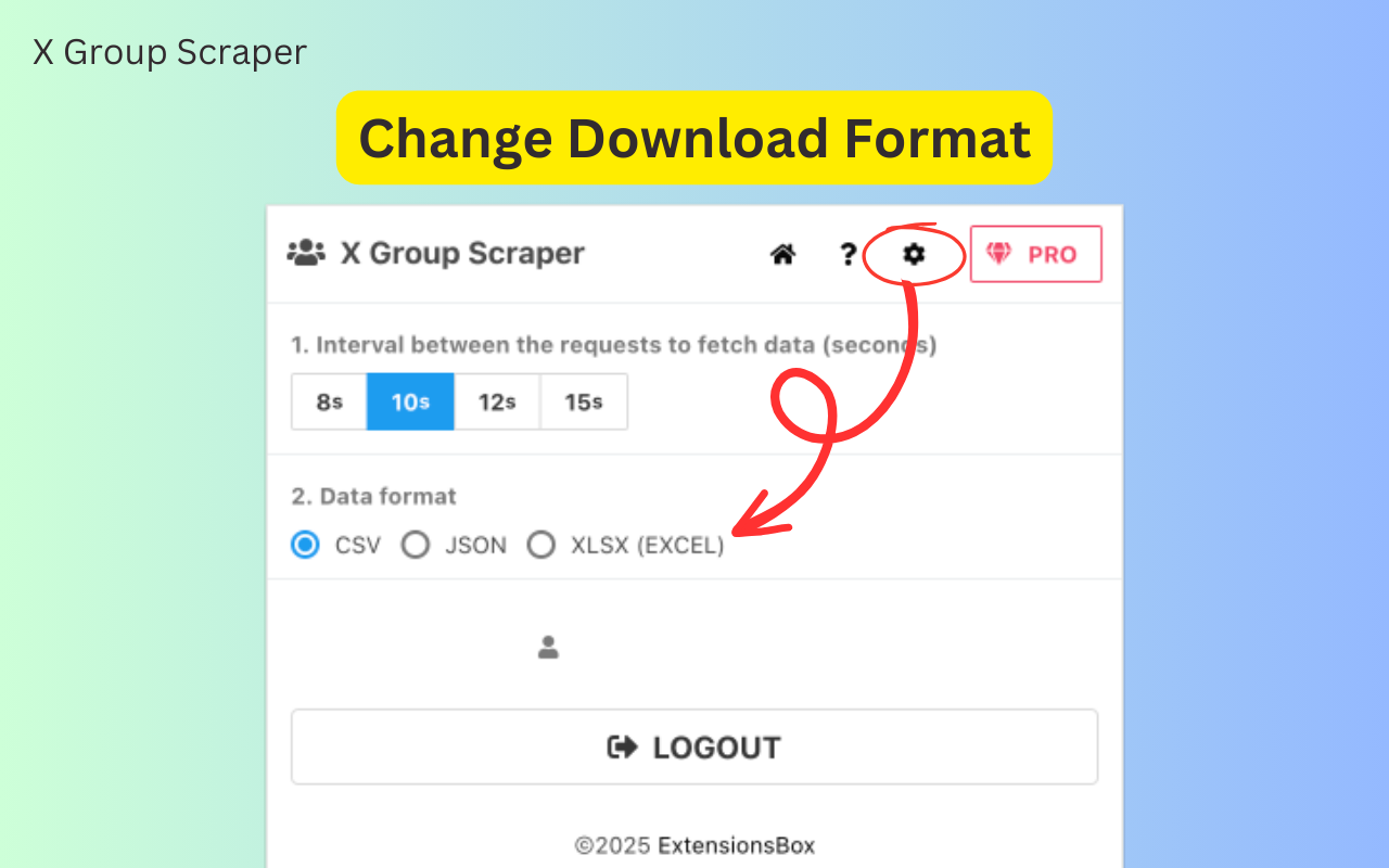 X 小组抓取器 - Twitter 社区成员导出器 chrome谷歌浏览器插件_扩展第2张截图