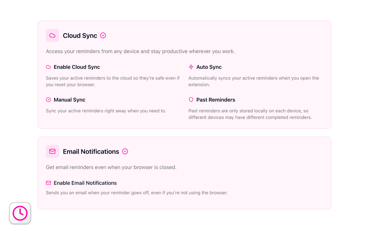 Best Reminder App - Set tab & note reminders chrome谷歌浏览器插件_扩展第2张截图