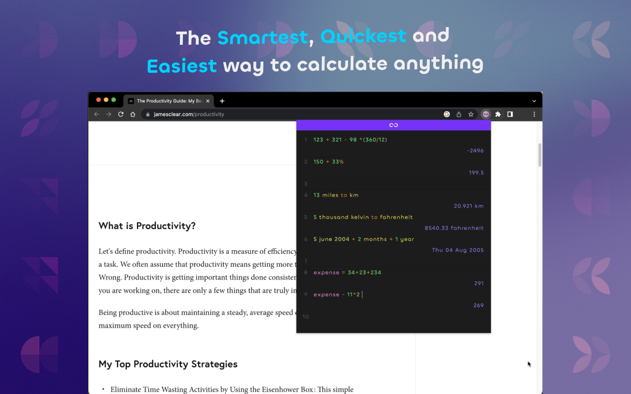 Hissab - AI Calculator with accurate answers chrome谷歌浏览器插件_扩展第1张截图