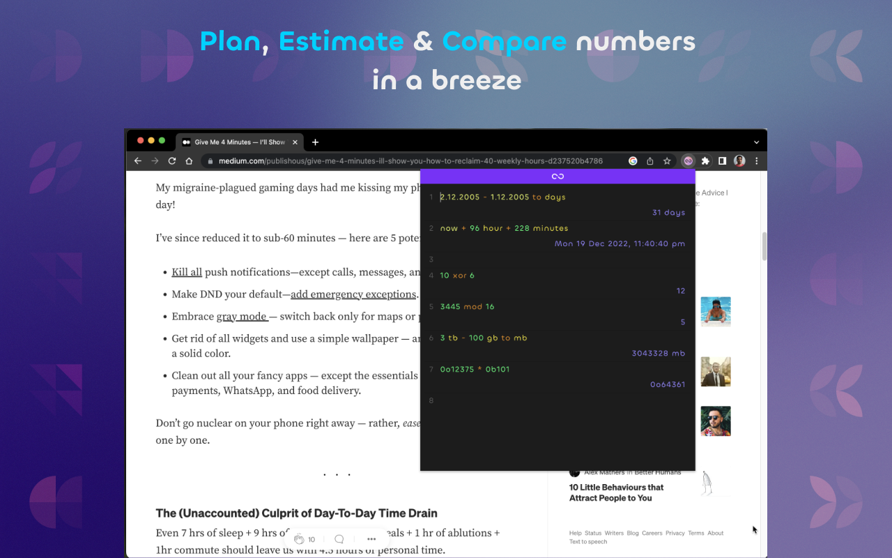Hissab - AI Calculator with accurate answers chrome谷歌浏览器插件_扩展第3张截图