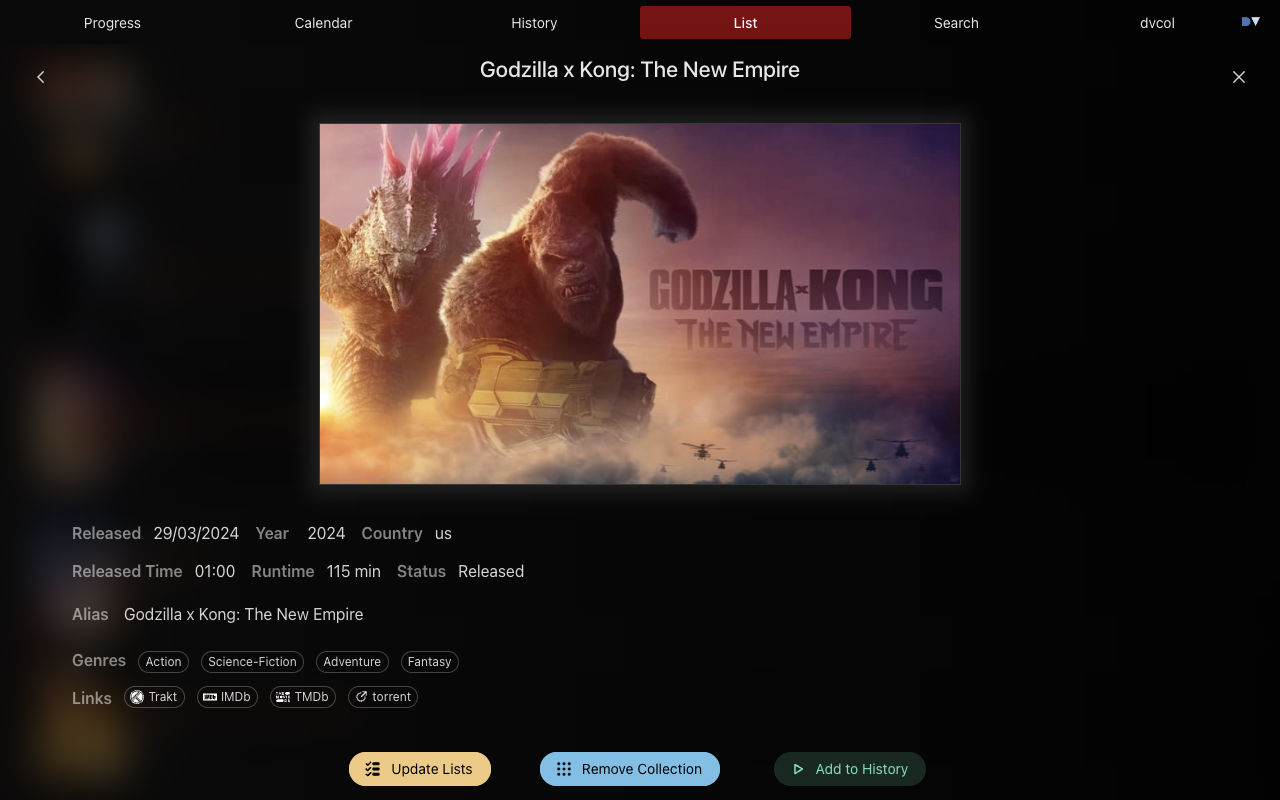 Side Trakt (companion app for Trakt.tv) chrome谷歌浏览器插件_扩展第1张截图