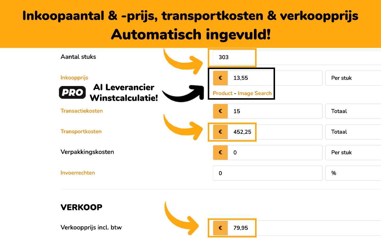 AI Bol Winstcalculator - Business Mine chrome谷歌浏览器插件_扩展第1张截图