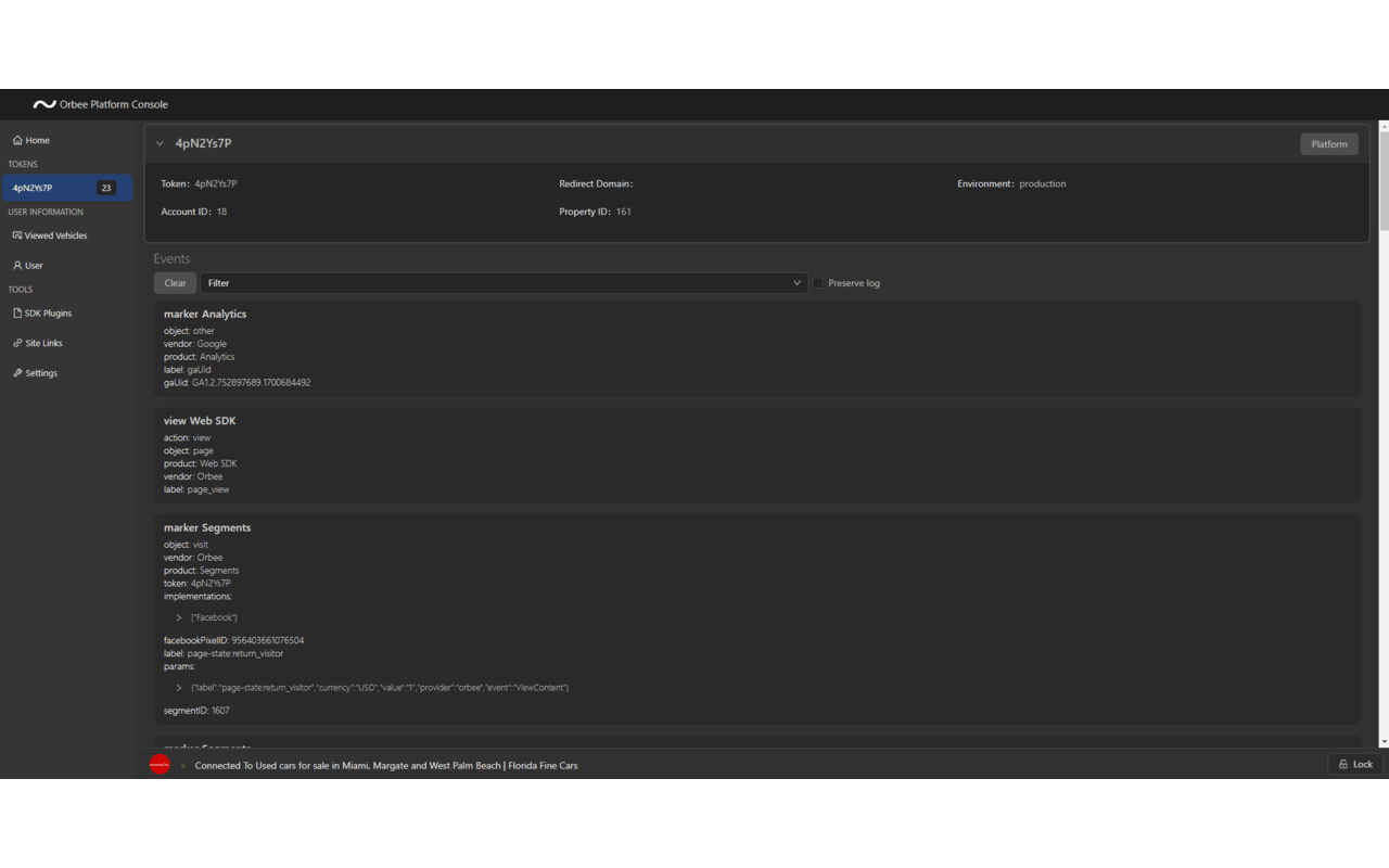 Orbee Platform Console chrome谷歌浏览器插件_扩展第3张截图