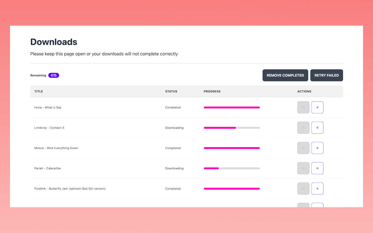 Batchcamp chrome谷歌浏览器插件_扩展第2张截图