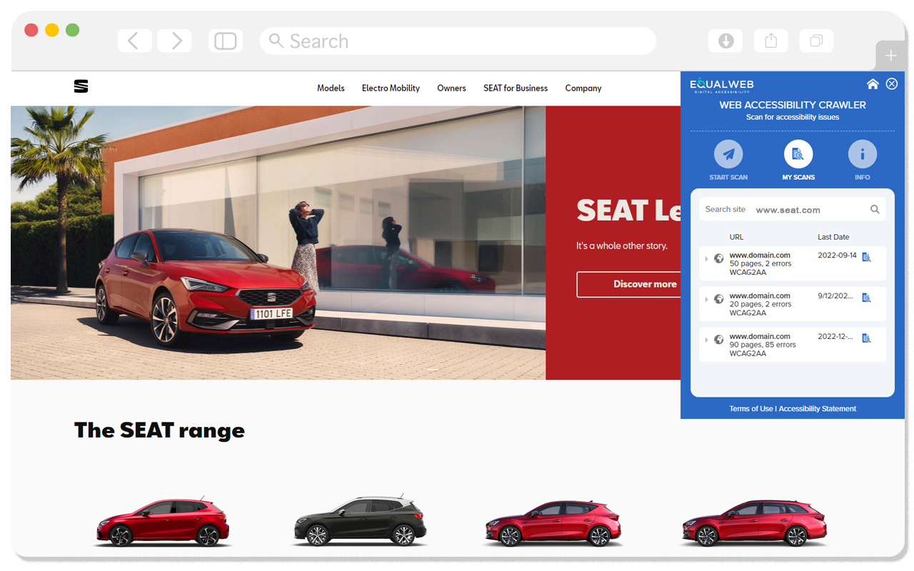 EqualWeb Accessibility Crawler chrome谷歌浏览器插件_扩展第4张截图