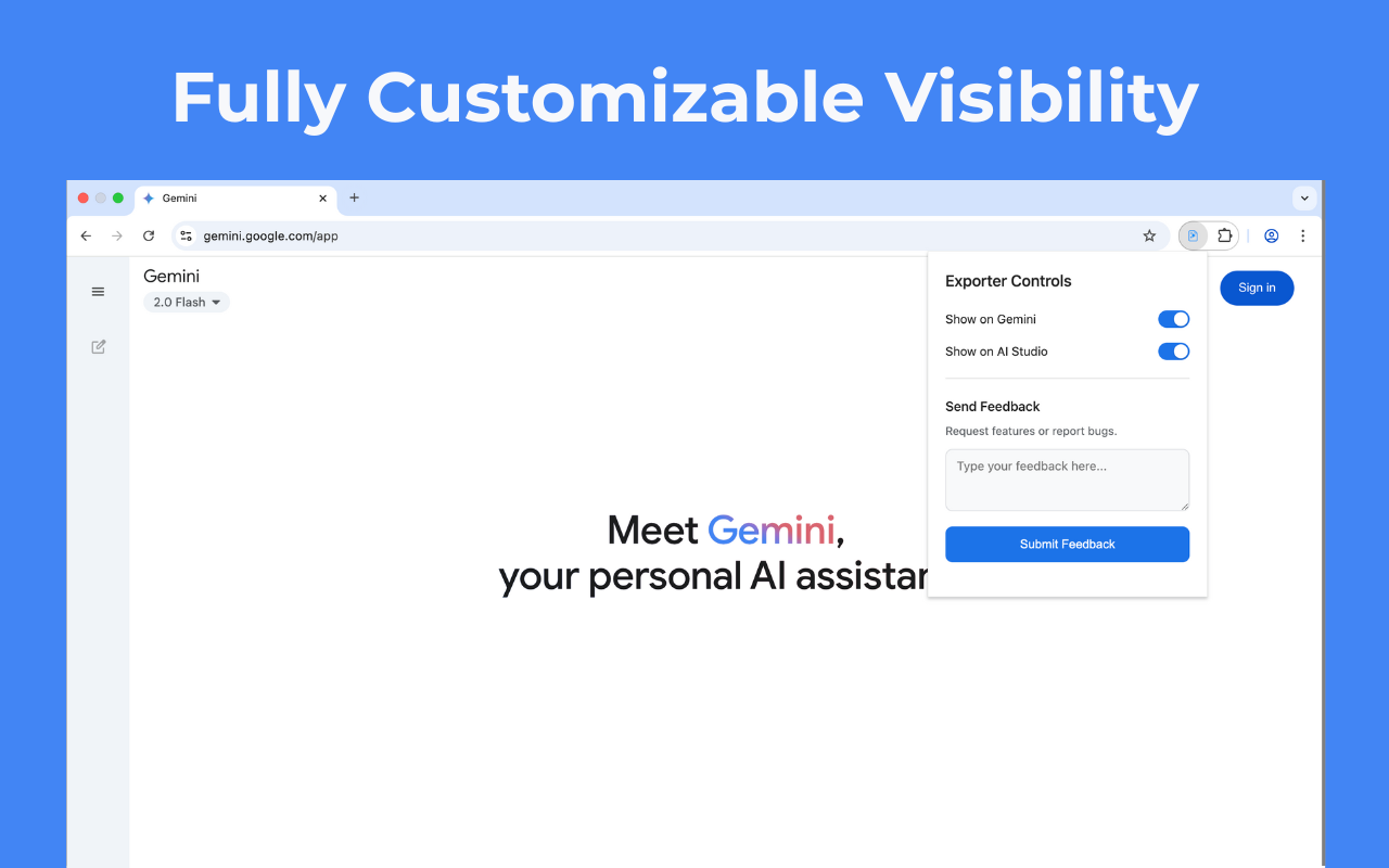 Gemini 转 PDF chrome谷歌浏览器插件_扩展第3张截图