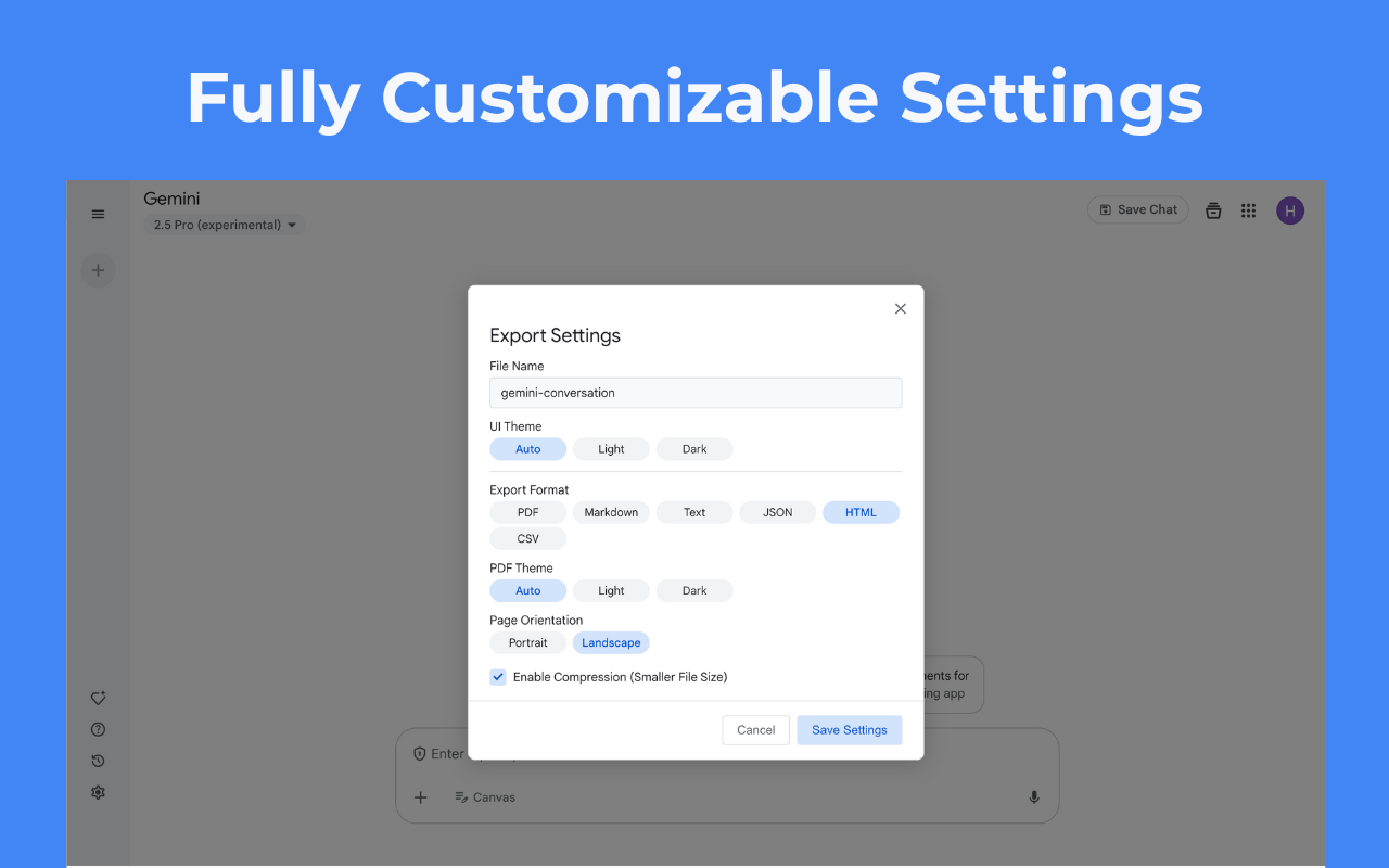 Gemini 转 PDF chrome谷歌浏览器插件_扩展第4张截图