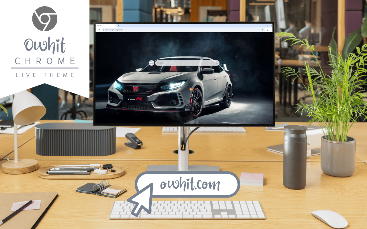 Honda Civic Type R Live Wallpaper chrome谷歌浏览器插件_扩展第1张截图