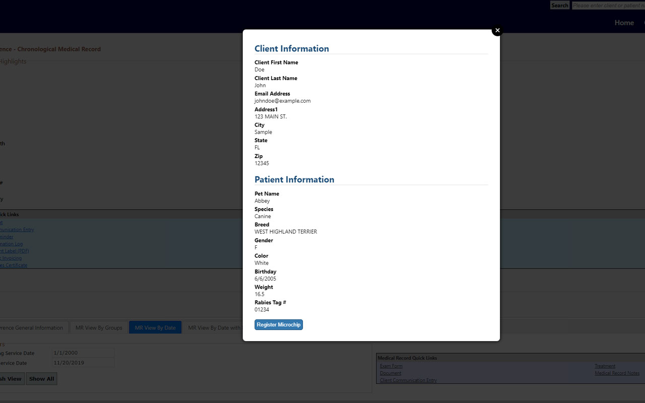 HomeAgain Microchip Registration - Pulse chrome谷歌浏览器插件_扩展第1张截图