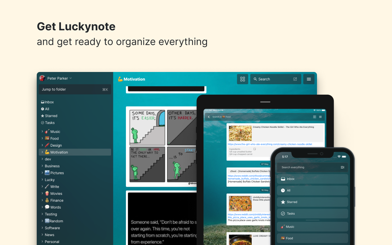 Luckynote chrome谷歌浏览器插件_扩展第3张截图