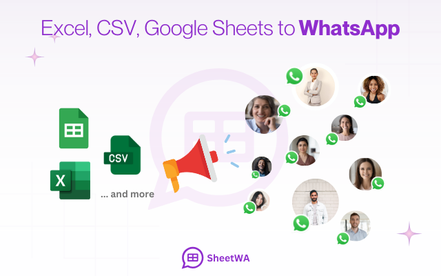 SheetWA Bulk WA Sender - Excel, Google Sheets chrome谷歌浏览器插件_扩展第4张截图