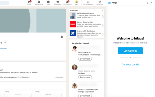 InTags chrome谷歌浏览器插件_扩展第1张截图