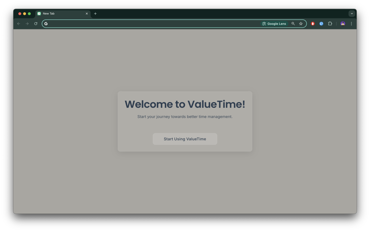 ValueTime chrome谷歌浏览器插件_扩展第3张截图