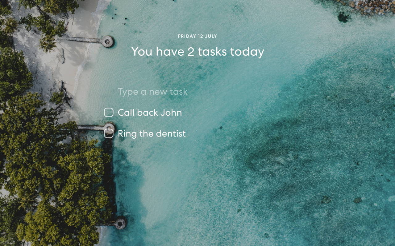 Headway — New Tab Todo List chrome谷歌浏览器插件_扩展第2张截图