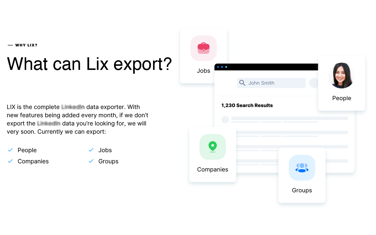 Lix - B2B Email Finder chrome谷歌浏览器插件_扩展第2张截图