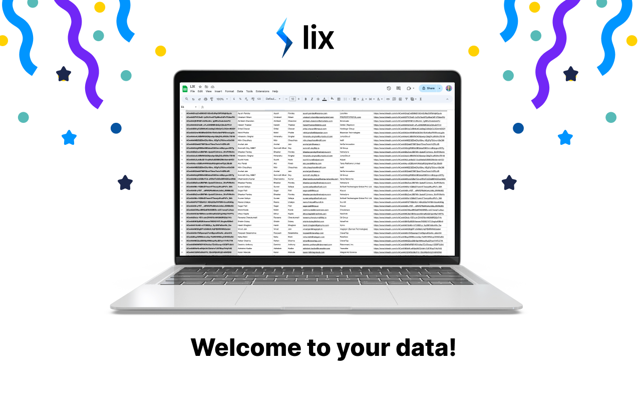 Lix - B2B Email Finder chrome谷歌浏览器插件_扩展第5张截图