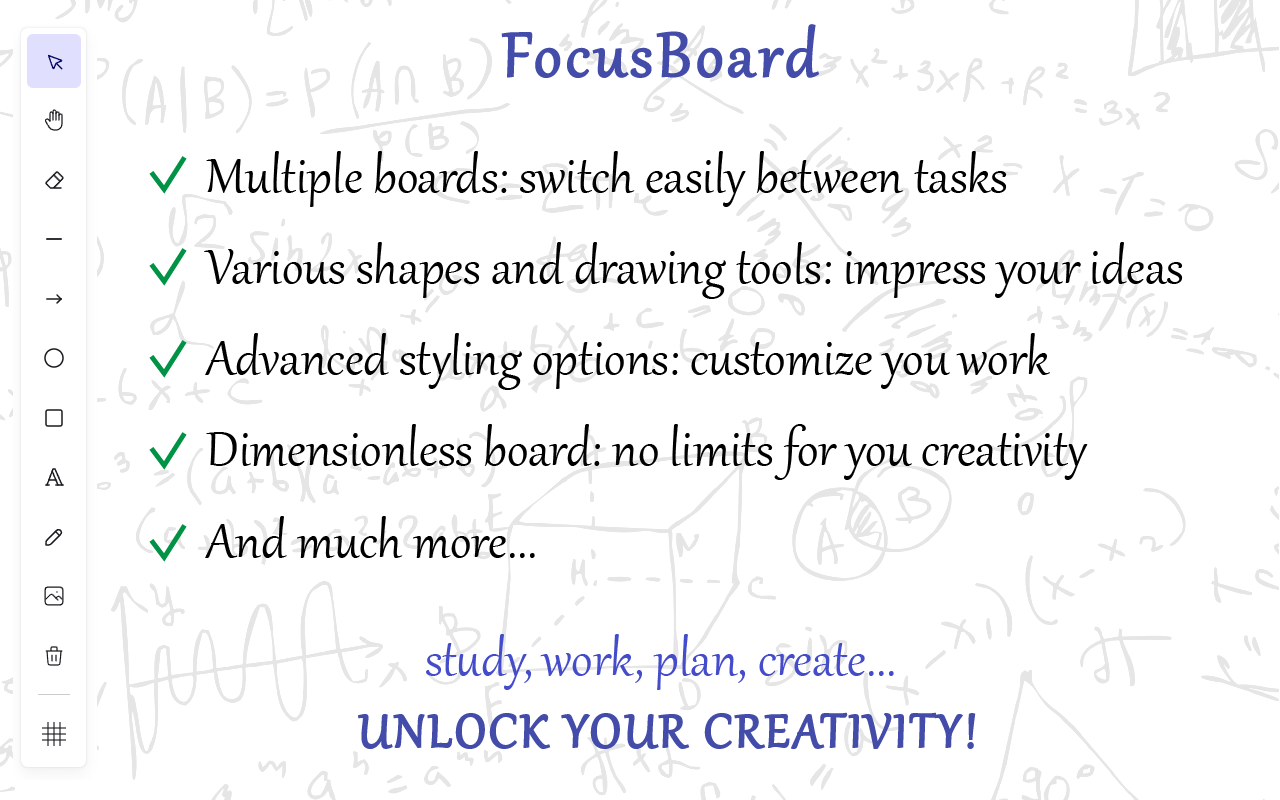 FocusBoard — 新标签页白板 chrome谷歌浏览器插件_扩展第1张截图