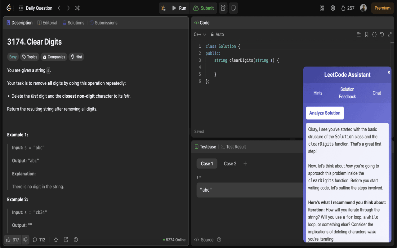 LeetCode Assistant chrome谷歌浏览器插件_扩展第3张截图