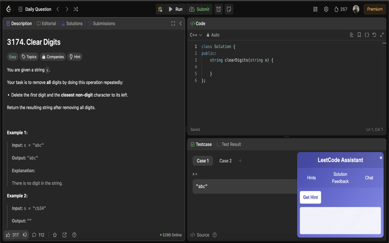 LeetCode Assistant chrome谷歌浏览器插件_扩展第4张截图