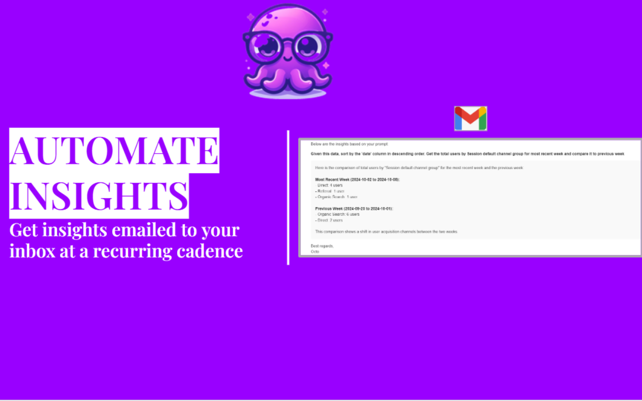 Octo: AI Data Analysis & Automation for Google Sheets (ChatGPT-Powered) chrome谷歌浏览器插件_扩展第4张截图