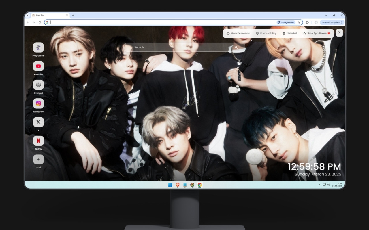 ENHYPEN Wallpaper chrome谷歌浏览器插件_扩展第2张截图