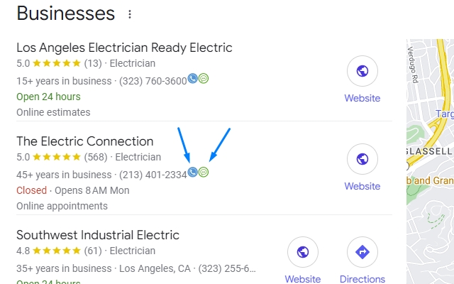 Click to Call/Texting Extension by Mango9 chrome谷歌浏览器插件_扩展第1张截图