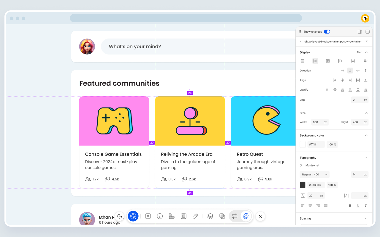Inspecta - visual QA and CSS editor chrome谷歌浏览器插件_扩展第1张截图