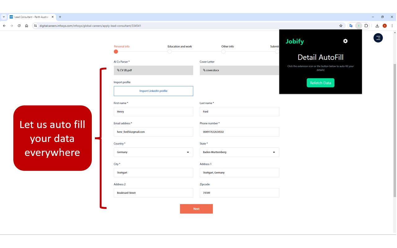 Autofill, job tracker - applyGOAT chrome谷歌浏览器插件_扩展第3张截图