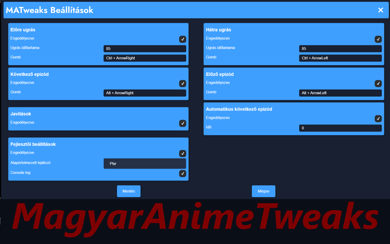 MagyarAnimeTweaks chrome谷歌浏览器插件_扩展第2张截图