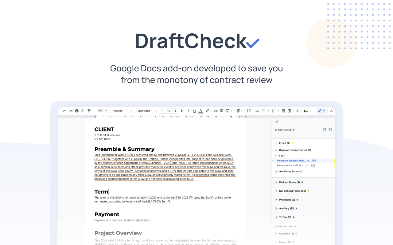 DraftCheck chrome谷歌浏览器插件_扩展第5张截图