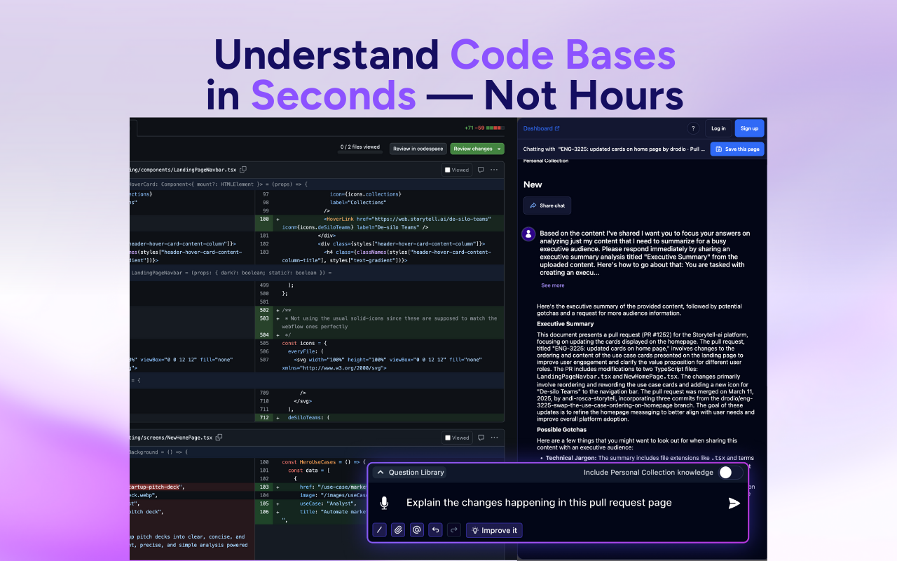 Storytell: Summarize & Chat with Any Webpage chrome谷歌浏览器插件_扩展第1张截图