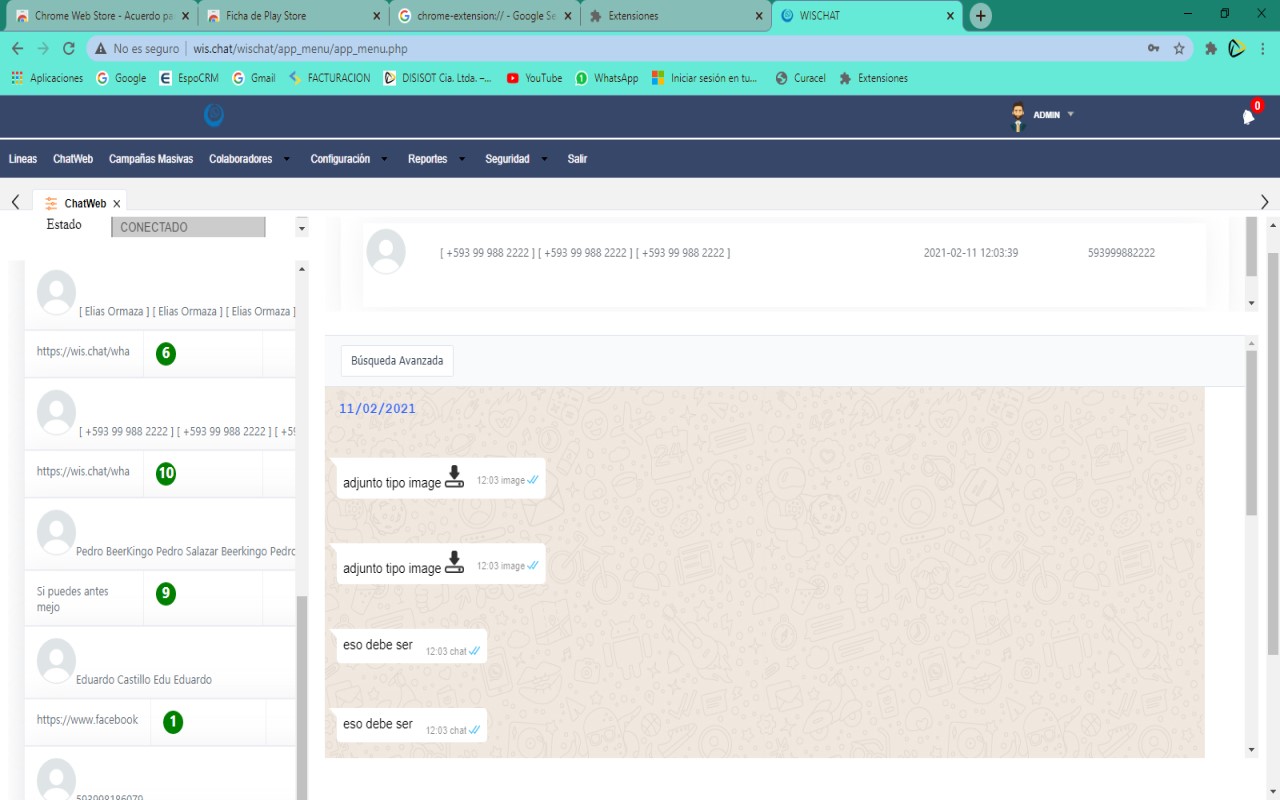 Wischat chrome谷歌浏览器插件_扩展第1张截图