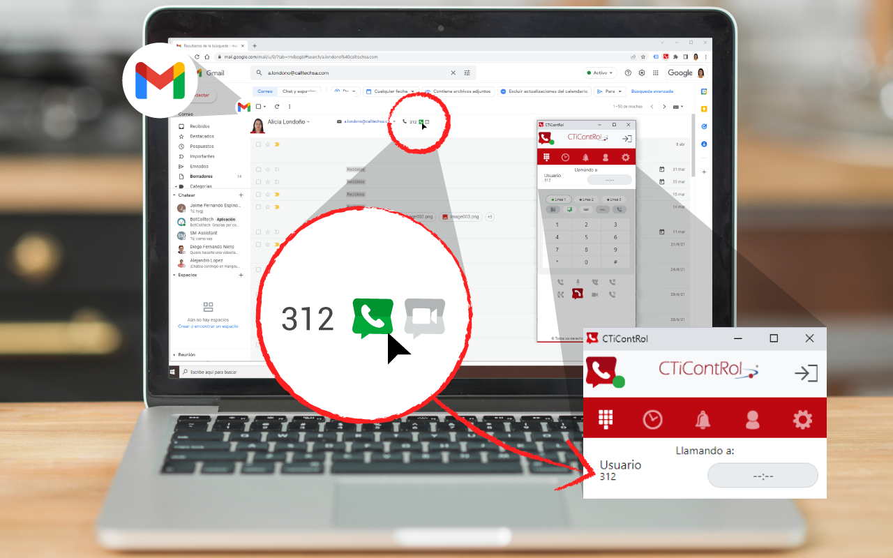 CTiContRol® Webphone para Google Workspace chrome谷歌浏览器插件_扩展第5张截图