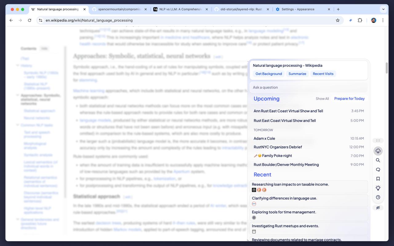 Forethink - Hyper-personalized AI Agent chrome谷歌浏览器插件_扩展第3张截图