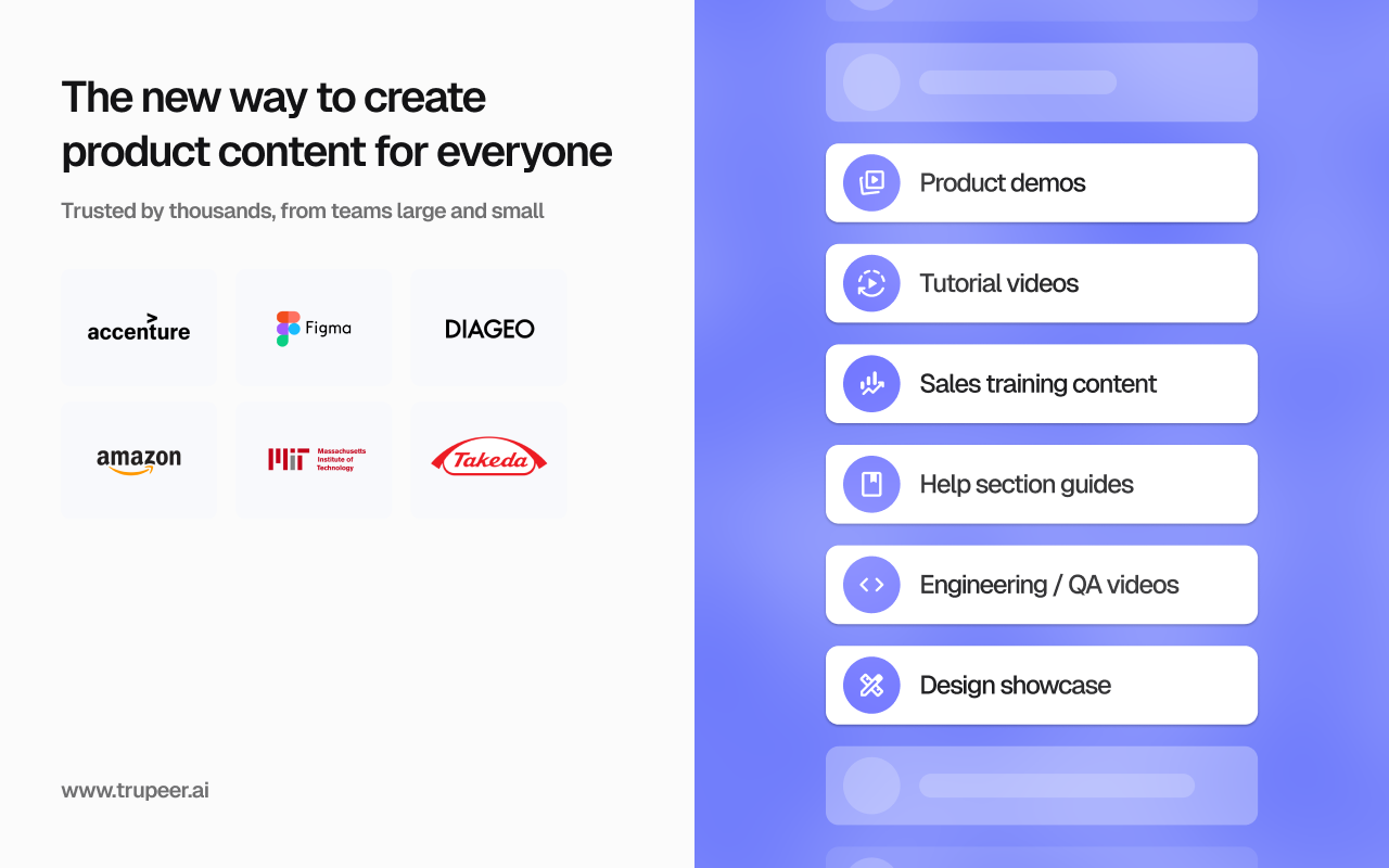 Trupeer – 录屏剪辑翻译一站搞定 chrome谷歌浏览器插件_扩展第4张截图