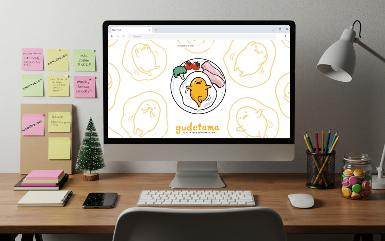 Gudetama Live Wallpaper chrome谷歌浏览器插件_扩展第1张截图