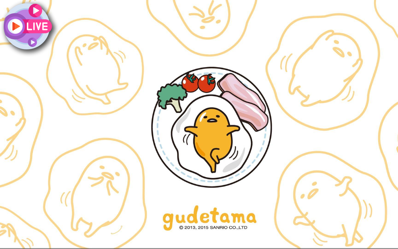 Gudetama Live Wallpaper chrome谷歌浏览器插件_扩展第2张截图
