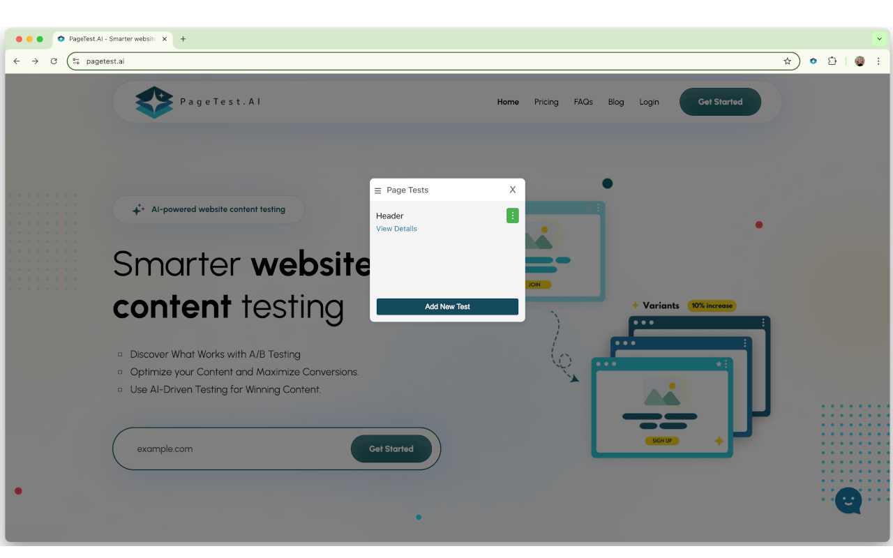 PageTest.ai chrome谷歌浏览器插件_扩展第1张截图