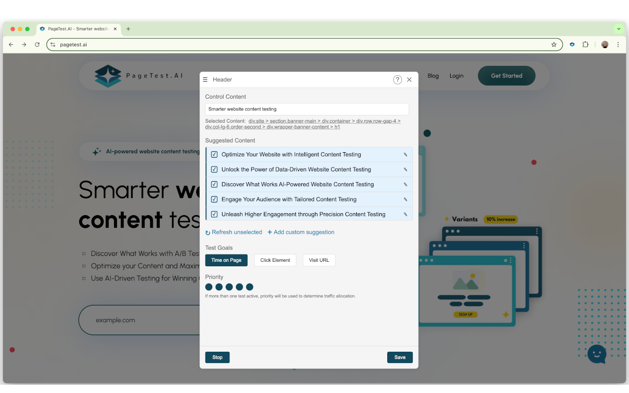 PageTest.ai chrome谷歌浏览器插件_扩展第4张截图