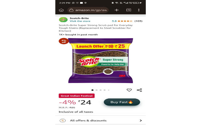 BuyFast - Amazon Flipkart Auto Checkout chrome谷歌浏览器插件_扩展第4张截图