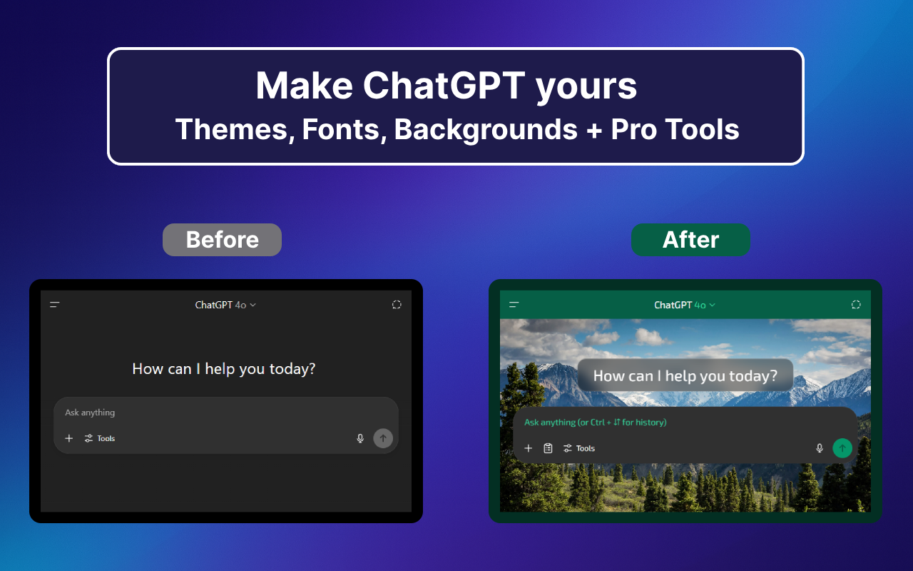 Chat GPT Custom Themes, Backgrounds & Tools - StylerGPT chrome谷歌浏览器插件_扩展第3张截图