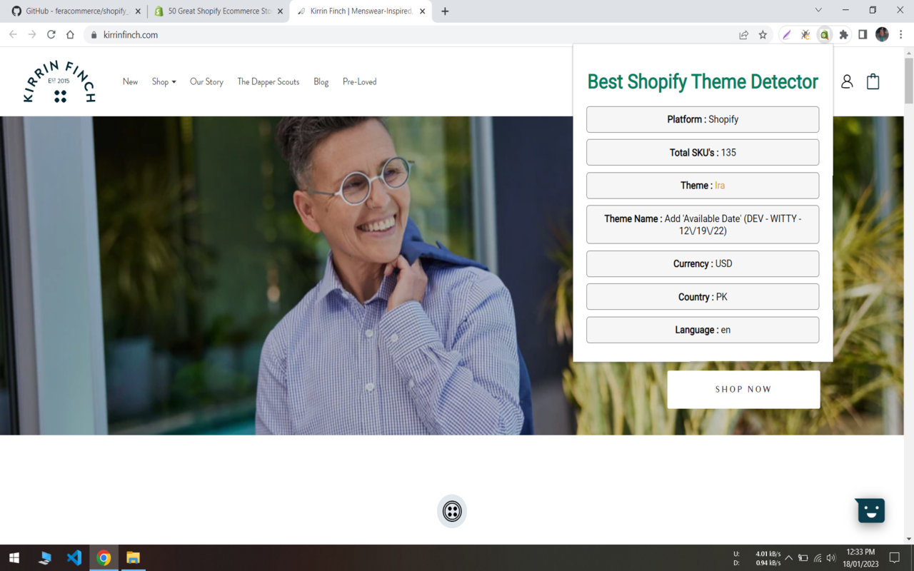 Best Shopify Theme Detector chrome谷歌浏览器插件_扩展第5张截图