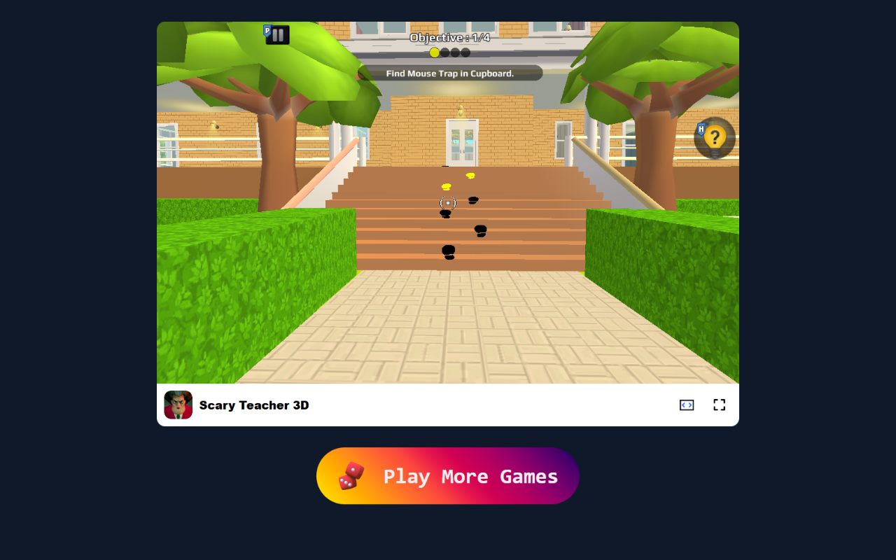 Scary Teacher 3D 游戏 - 智胜并恶搞可怕的老师！ chrome谷歌浏览器插件_扩展第2张截图