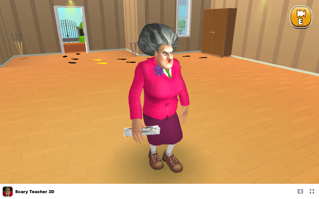 Scary Teacher 3D 游戏 - 智胜并恶搞可怕的老师！ chrome谷歌浏览器插件_扩展第4张截图