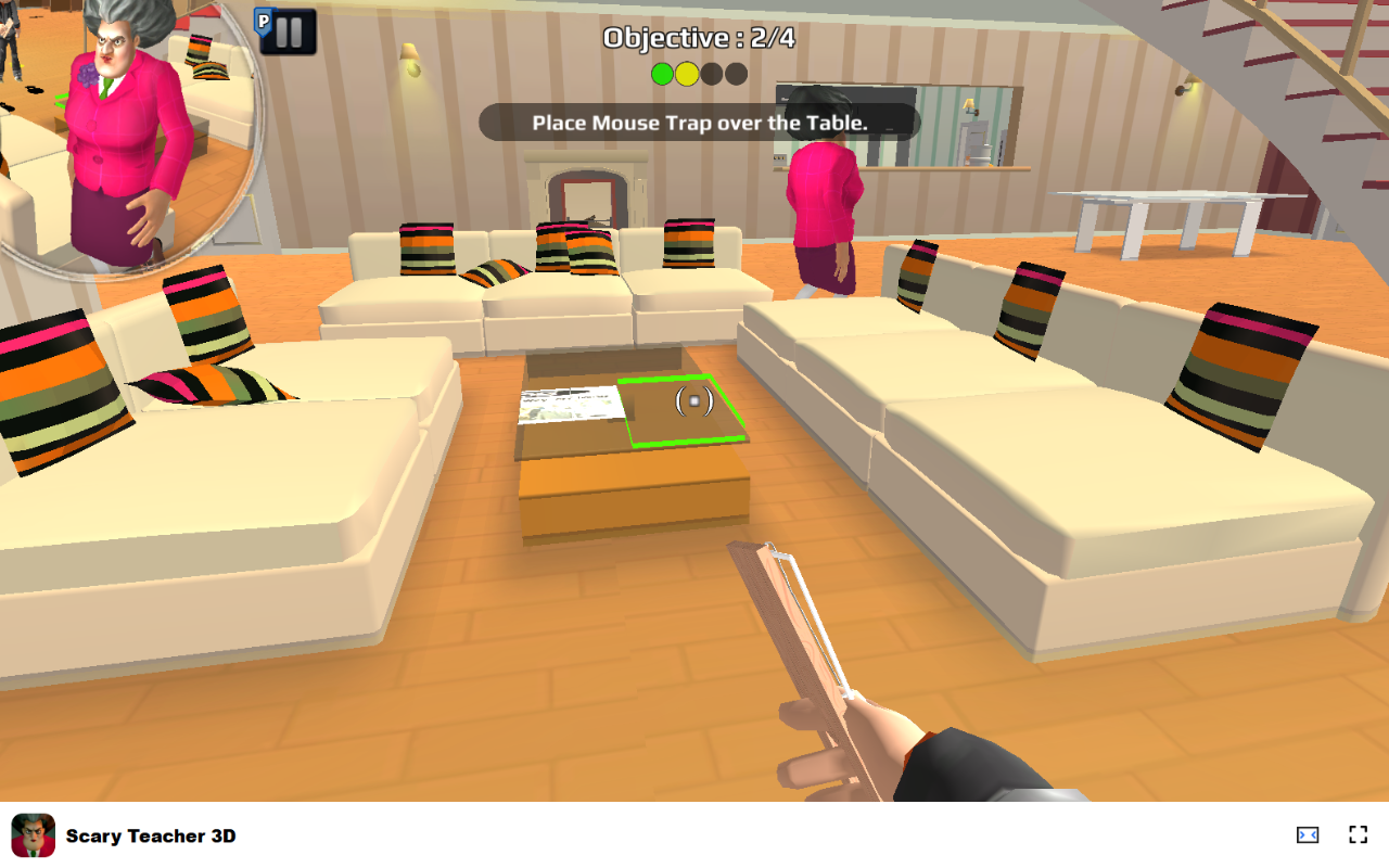 Scary Teacher 3D 游戏 - 智胜并恶搞可怕的老师！ chrome谷歌浏览器插件_扩展第5张截图