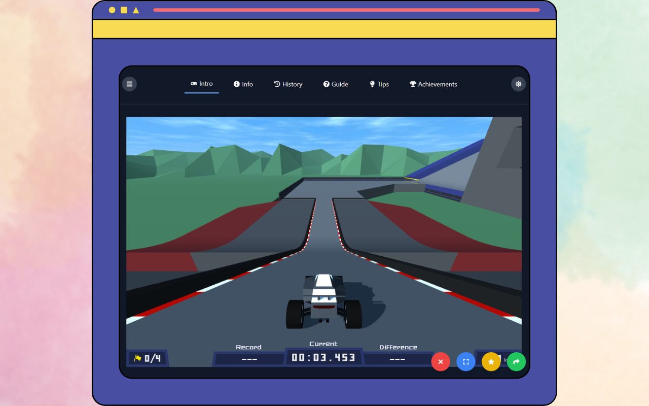 PolyTrack Unblocked Game chrome谷歌浏览器插件_扩展第1张截图