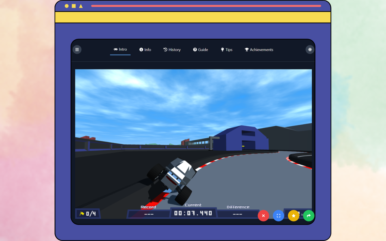 PolyTrack Unblocked Game chrome谷歌浏览器插件_扩展第2张截图