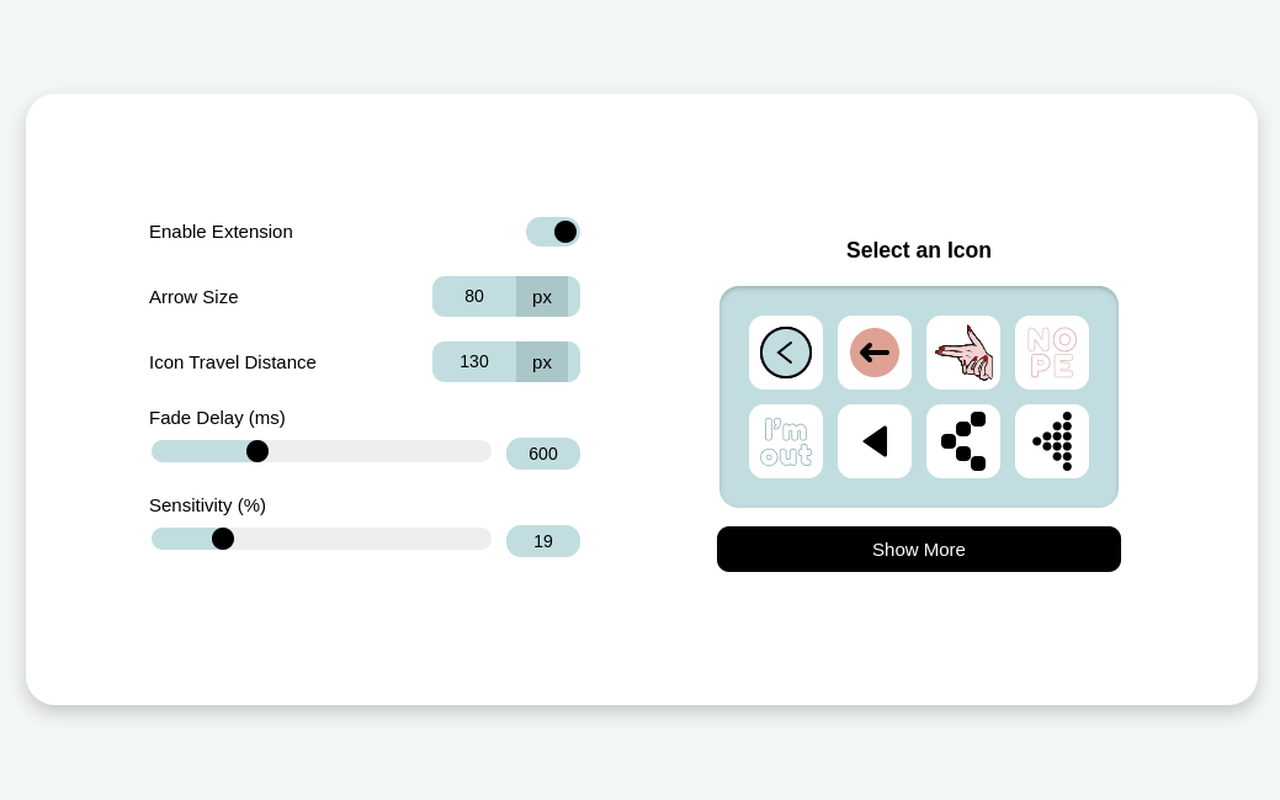 Swipe Navigation Gesture (back & forth) chrome谷歌浏览器插件_扩展第4张截图