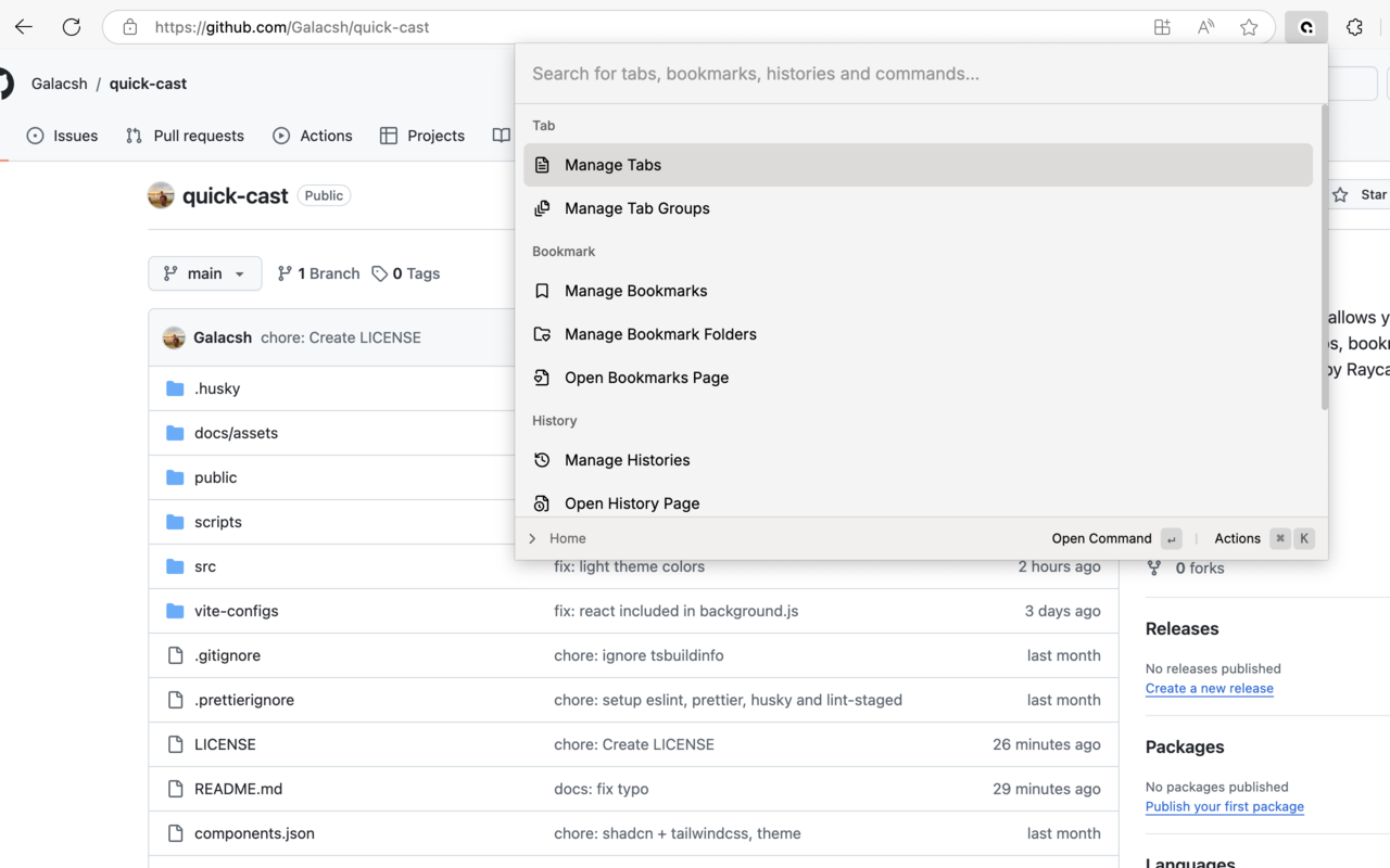 Quick Cast chrome谷歌浏览器插件_扩展第2张截图